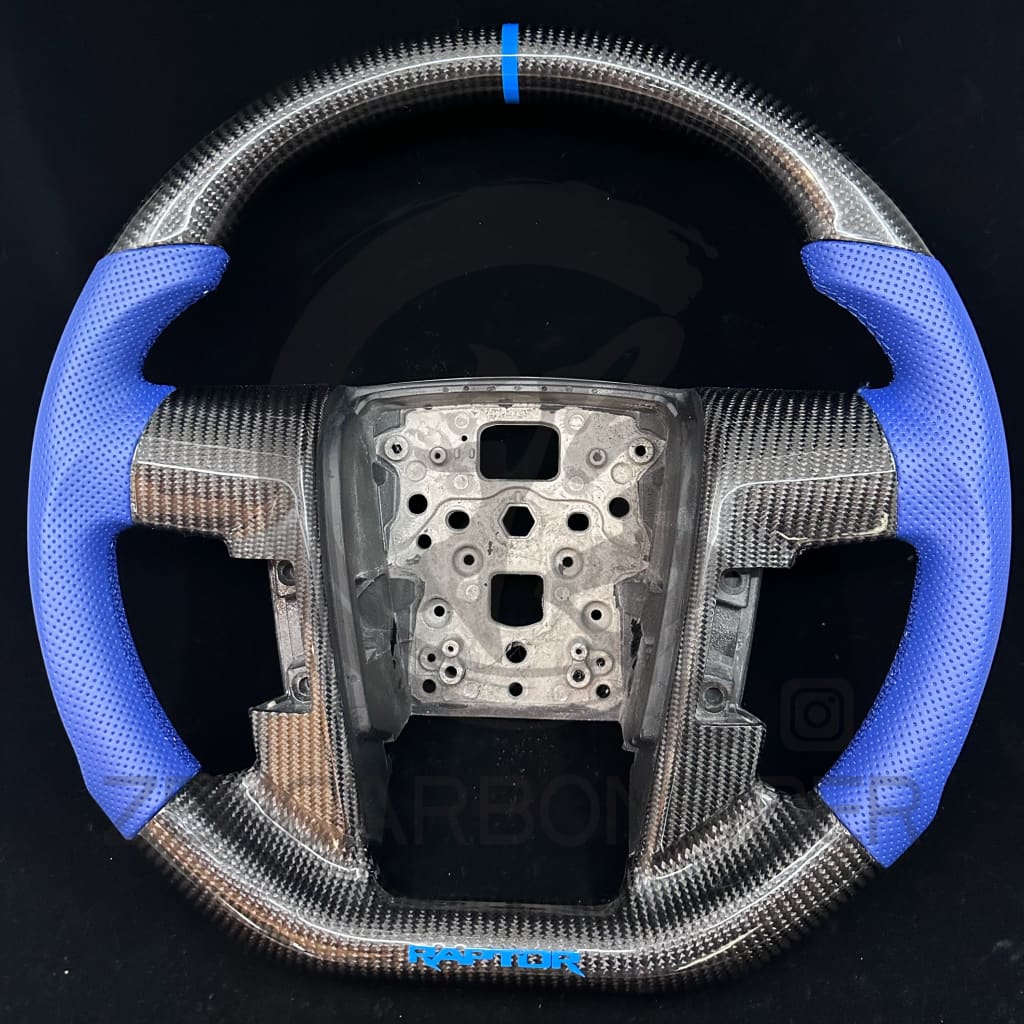 2009-2014 Ford F150/SVT Raptor Carbon Fiber Steering Wheel Steering Wheels