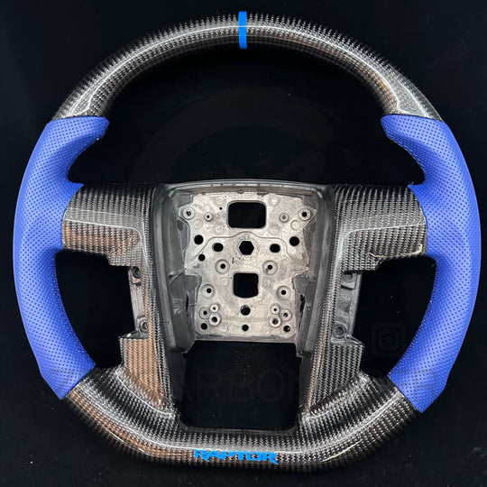 2009-2014 Ford F150/SVT Raptor Carbon Fiber Steering Wheel Steering Wheels