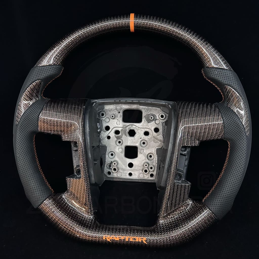 2009-2014 Ford F150/SVT Raptor Carbon Fiber Steering Wheel Steering Wheels