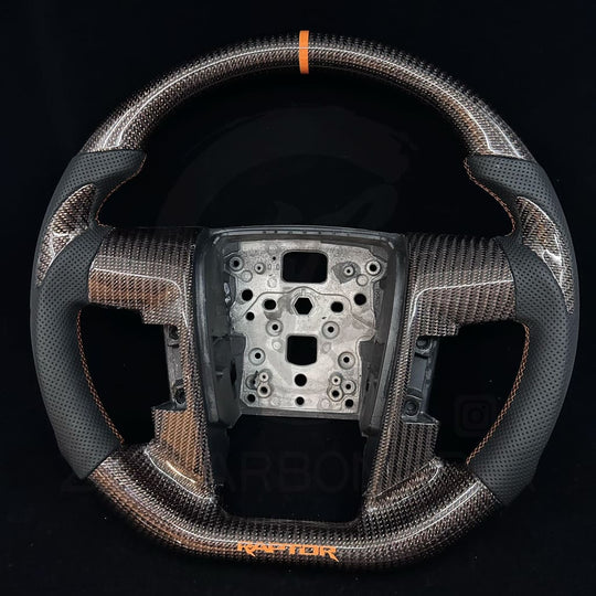 2009-2014 Ford F150/SVT Raptor Carbon Fiber Steering Wheel Steering Wheels