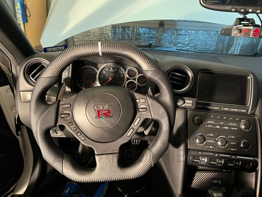 2009-2016 Nissan R35 Gtr Carbon Fiber Steering Wheel
