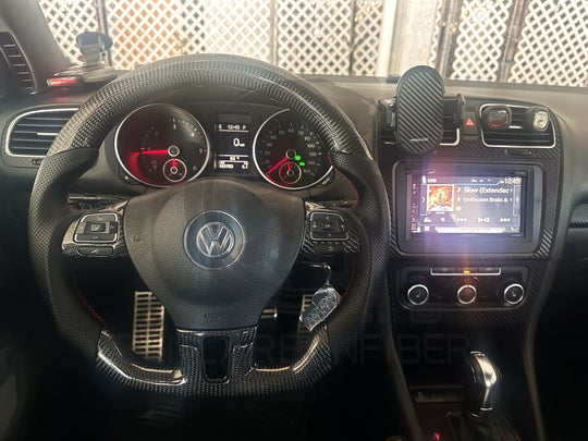 2019-2017 Volkswagen/VW CC Carbon Fiber Steering Wheel Steering Wheels