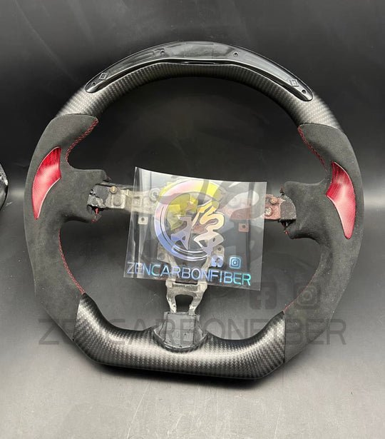 2009+ Nissan 370Z/Juke/09-14 Maxima Carbon Fiber Steering Wheel