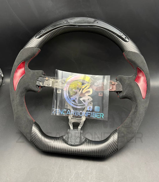 2009+ Nissan 370Z/Juke/09-14 Maxima Carbon Fiber Steering Wheel