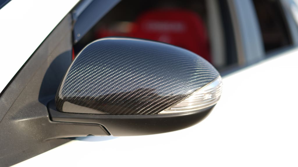 2010-2013 Mazdaspeed3/Mazda 3 Carbon Fiber Mirror Caps Replacement