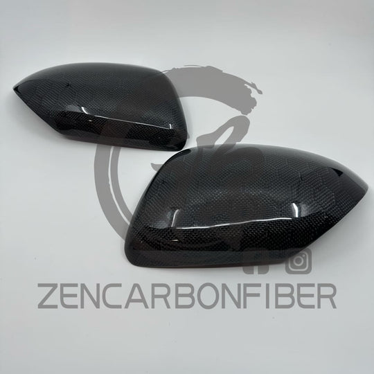 2010-2013 Mazdaspeed3/Mazda3 carbon fiber mirror caps replacement Honeycomb carbon fiber