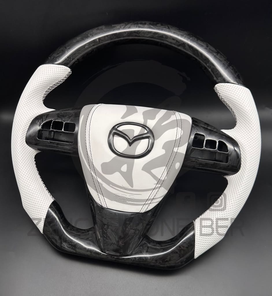 2010 - 2013 Mazdaspeed3/Mazda 3 Carbon Fiber Steering Wheel