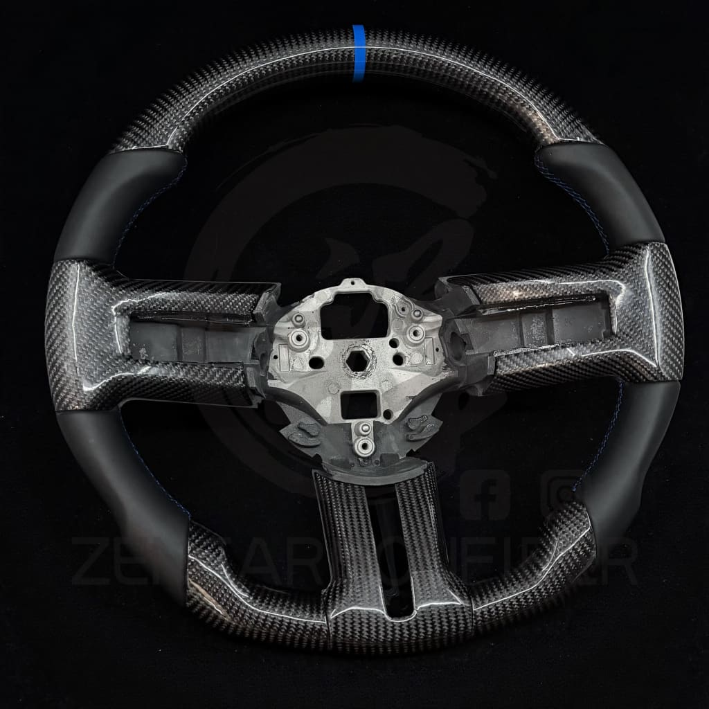 2010-2014 Ford S197 Mustang Carbon Fiber Steering Wheel - Steering Wheels
