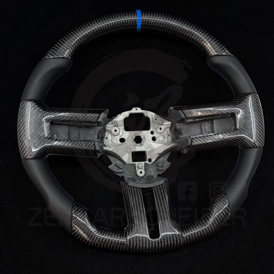 2010-2014 Ford S197 Mustang Carbon Fiber Steering Wheel - Steering Wheels