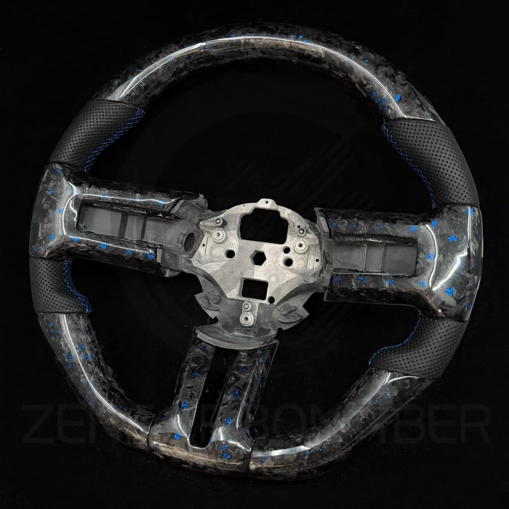 2010-2014 Ford S197 Mustang Carbon Fiber Steering Wheel - Steering Wheels
