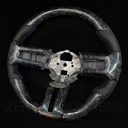 2010-2014 Ford S197 Mustang Carbon Fiber Steering Wheel - Steering Wheels