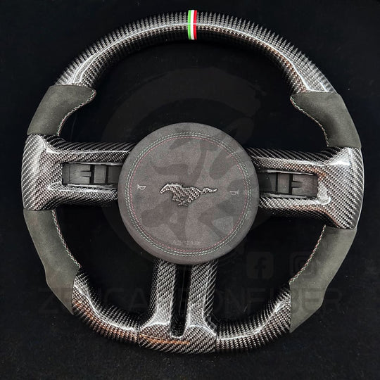 2010-2014 Ford S197 Mustang Carbon Fiber Steering Wheel Steering Wheels