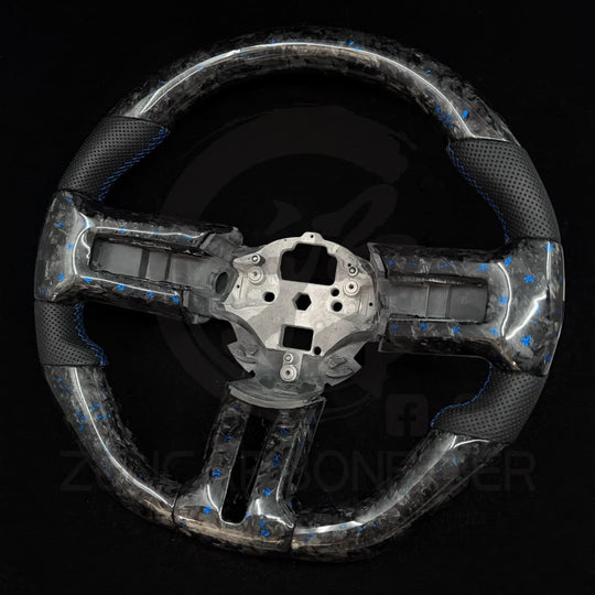 2010-2014 Ford S197 Mustang Carbon Fiber Steering Wheel - Steering Wheels