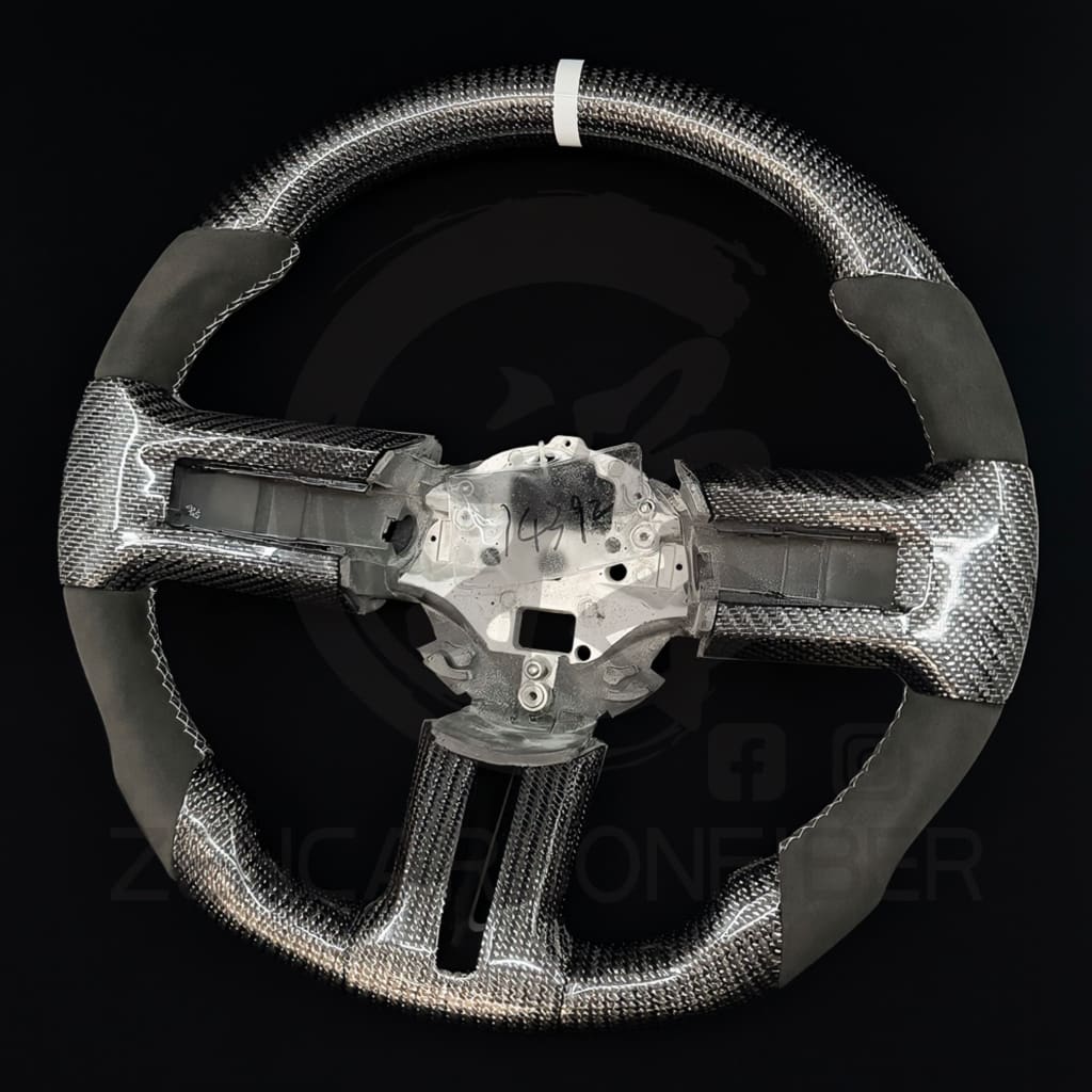 2010-2014 Ford S197 Mustang Carbon Fiber Steering Wheel - Steering Wheels