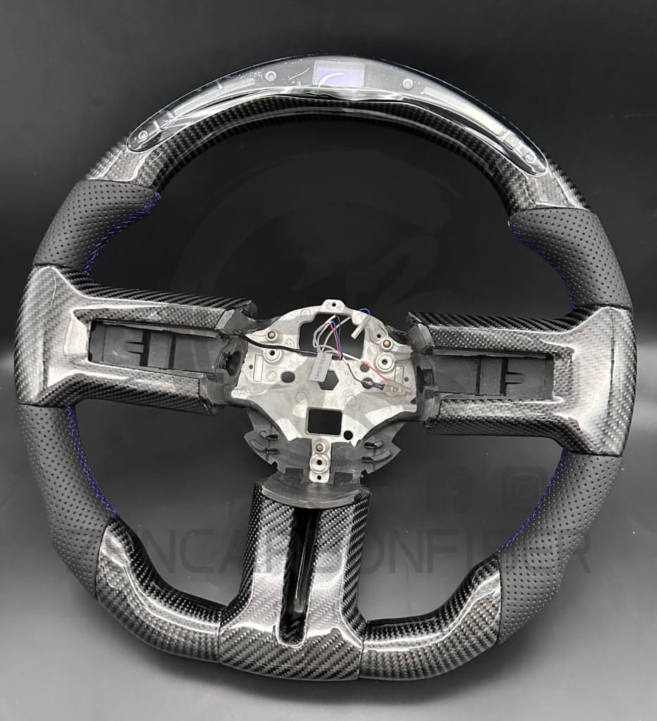 2010-2014 Ford S197 Mustang Carbon Fiber Steering Wheel