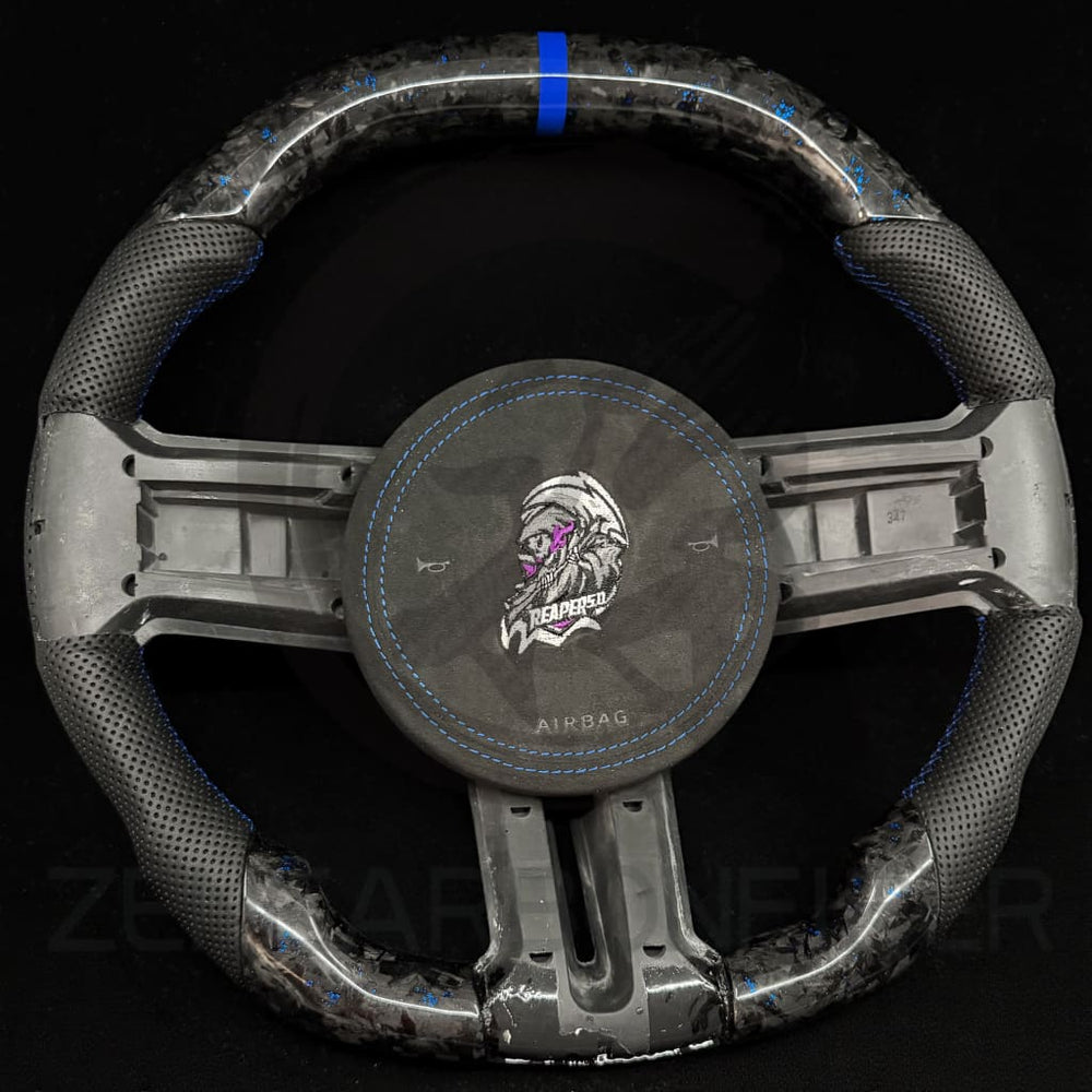 2010-2014 Ford S197 Mustang Carbon Fiber Steering Wheel Steering Wheels