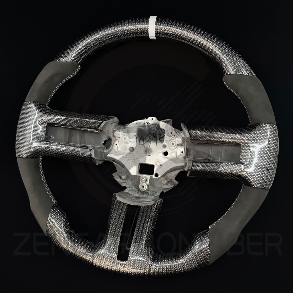 2010-2014 Ford S197 Mustang Carbon Fiber Steering Wheel - Steering Wheels