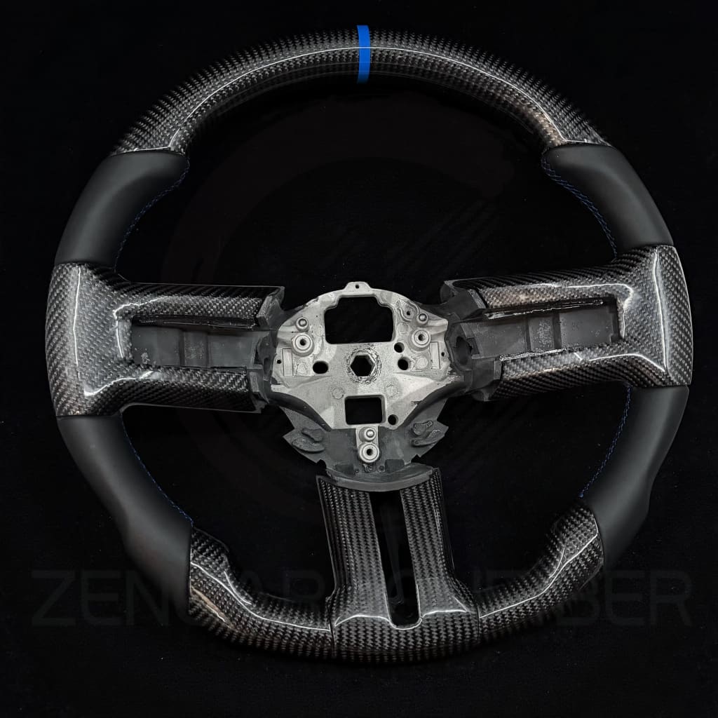 2010-2014 Ford S197 Mustang Carbon Fiber Steering Wheel - Steering Wheels