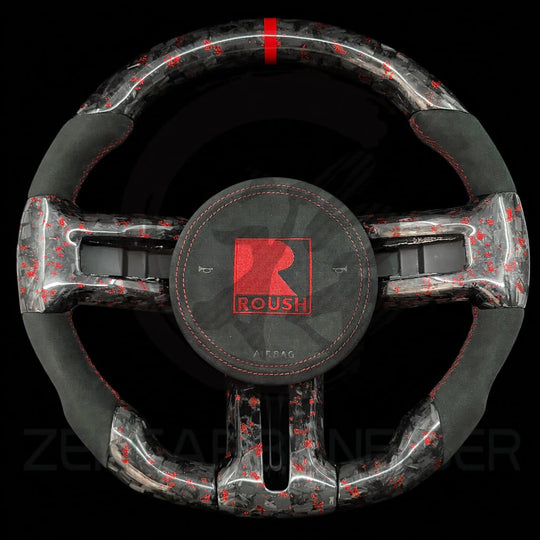 2010-2014 Ford S197 Mustang Carbon Fiber Steering Wheel - Steering Wheels