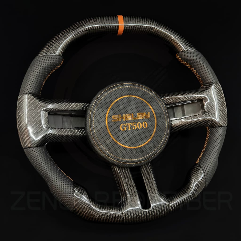 2010-2014 Ford S197 Mustang Carbon Fiber Steering Wheel - Steering Wheels