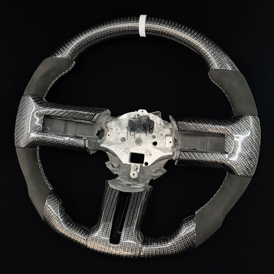 2010-2014 Ford S197 Mustang Carbon Fiber Steering Wheel - Steering Wheels