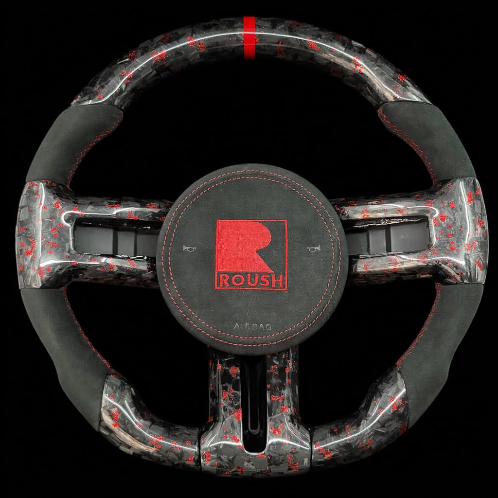2010-2014 Ford S197 Mustang Carbon Fiber Steering Wheel - Steering Wheels