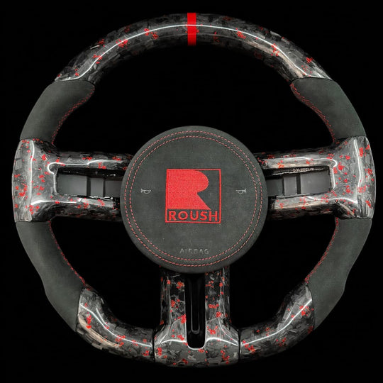 2010-2014 Ford S197 Mustang Carbon Fiber Steering Wheel - Steering Wheels
