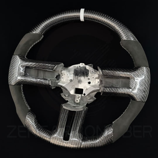2010-2014 Ford S197 Mustang Carbon Fiber Steering Wheel - Steering Wheels