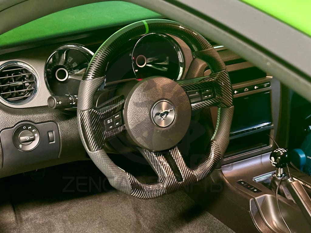 2010-2014 Ford S197 Mustang Carbon Fiber Steering Wheel