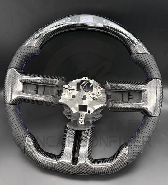 2010-2014 Ford S197 Mustang Carbon Fiber Steering Wheel