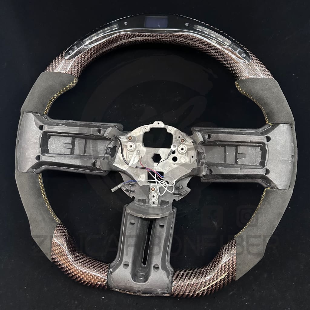 2010-2014 Ford S197 Mustang Carbon Fiber Steering Wheel Steering Wheels