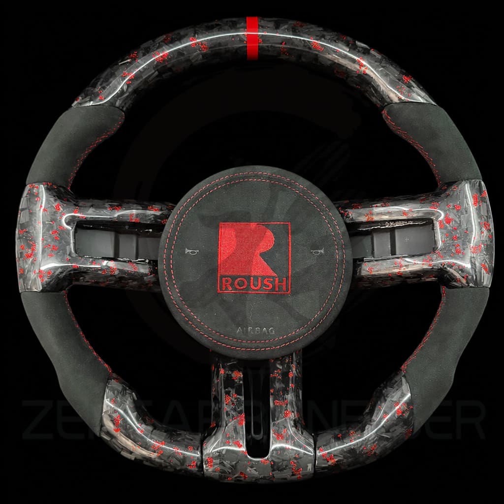 2010-2014 Ford S197 Mustang Carbon Fiber Steering Wheel - Steering Wheels