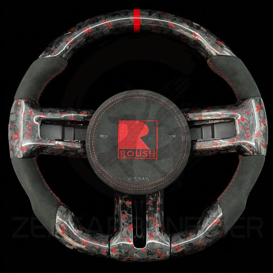 2010-2014 Ford S197 Mustang Carbon Fiber Steering Wheel - Steering Wheels