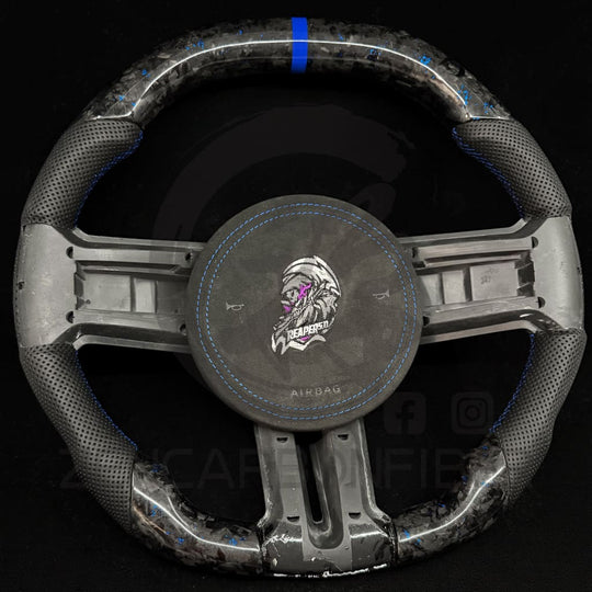 2010-2014 Ford S197 Mustang Carbon Fiber Steering Wheel Steering Wheels