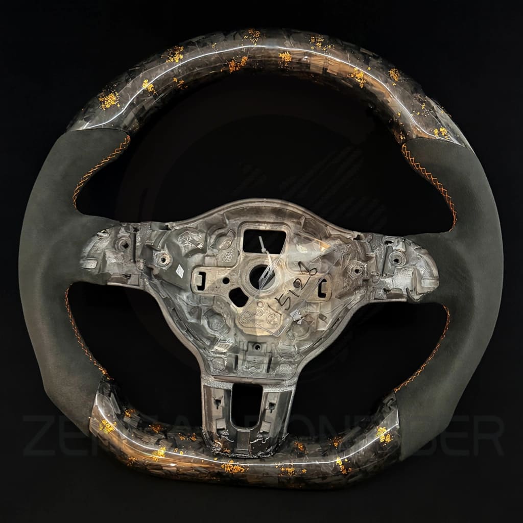 2010-2014 Volkswagen/VW MK6 Golf GTI/R/Jetta GLI Carbon Fiber Steering Wheel - Steering Wheels