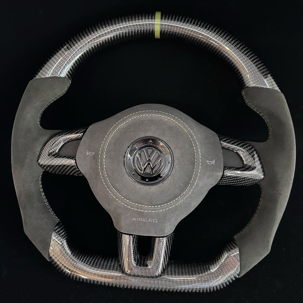 2010-2014 Volkswagen/VW MK6 Golf GTI/R/Jetta GLI Carbon Fiber Steering Wheel Steering Wheels