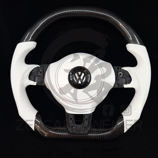 2010-2014 Volkswagen/VW MK6 Golf GTI/R/Jetta GLI Carbon Fiber Steering Wheel Steering Wheels