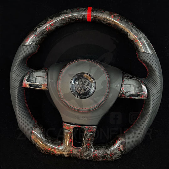 2010-2014 Volkswagen/VW MK6 Golf/Jetta/Passat Carbon Fiber Steering Wheel Steering Wheels