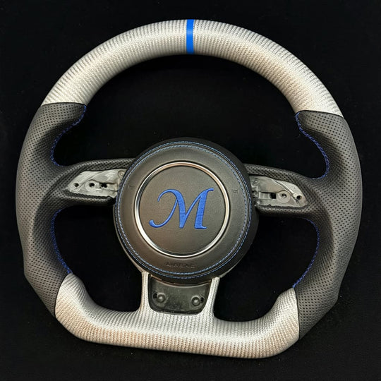 2010-2018 Audi A6/S6/RS6 A7/S7/RS7 A8/S8 Carbon Fiber Steering Wheel - Steering Wheels