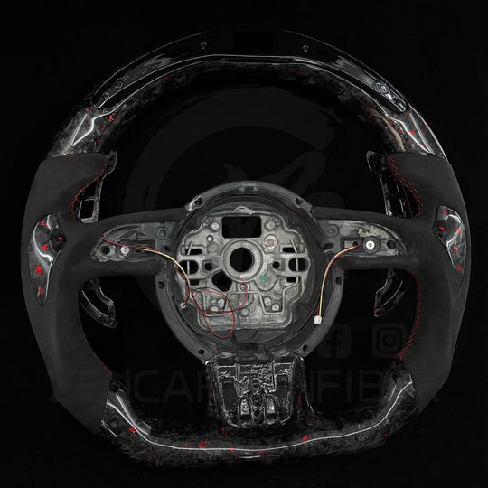 2010-2018 Audi A6/S6/RS6 A7/S7/RS7 A8/S8 Carbon Fiber Steering Wheel - Steering Wheels