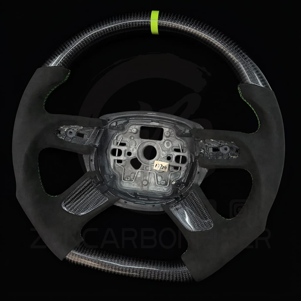 2010-2018 Audi A6/S6/RS6 A7/S7/RS7 A8/S8 Carbon Fiber Steering Wheel - Steering Wheels