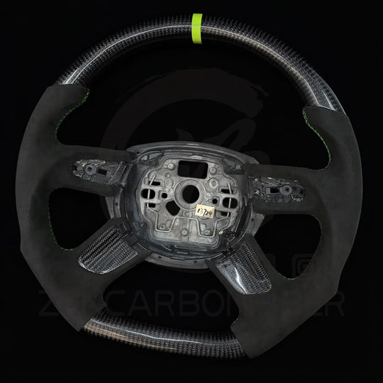 2010-2018 Audi A6/S6/RS6 A7/S7/RS7 A8/S8 Carbon Fiber Steering Wheel - Steering Wheels