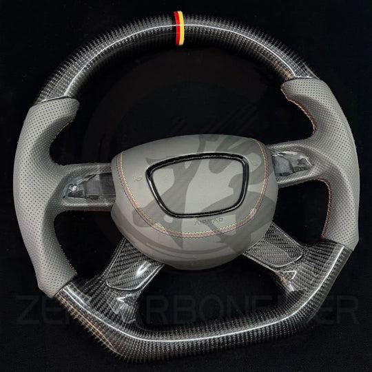 2010-2018 Audi A6/S6/RS6 A7/S7/RS7 A8/S8 Carbon Fiber Steering Wheel - Steering Wheels