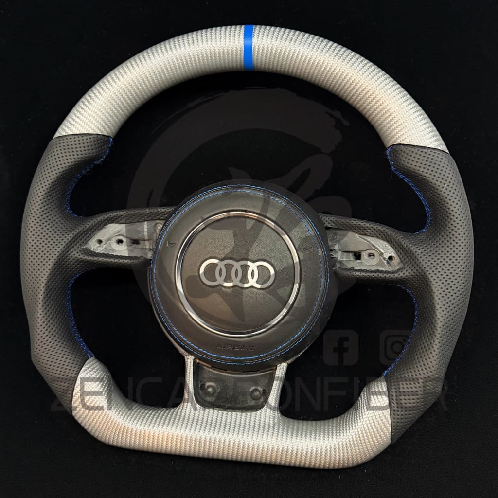 2012-2016 Audi B8.5 A/S/RS 3/4/5/6/7/8 Carbon Fiber Steering Wheel Steering Wheels