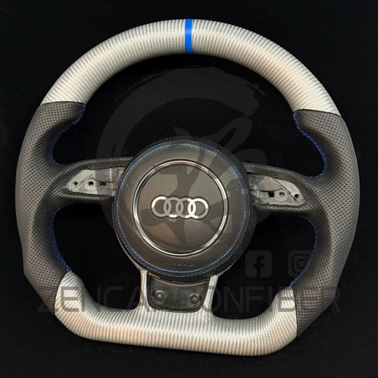2012-2016 Audi B8.5 A/S/RS 3/4/5/6/7/8 Carbon Fiber Steering Wheel Steering Wheels