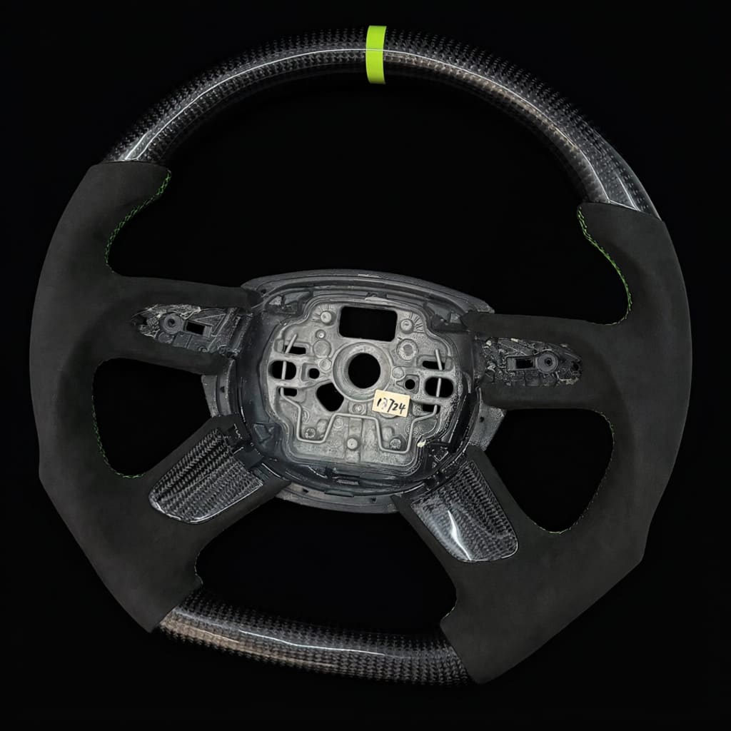 2010-2018 Audi A6/S6/RS6 A7/S7/RS7 A8/S8 Carbon Fiber Steering Wheel - Steering Wheels