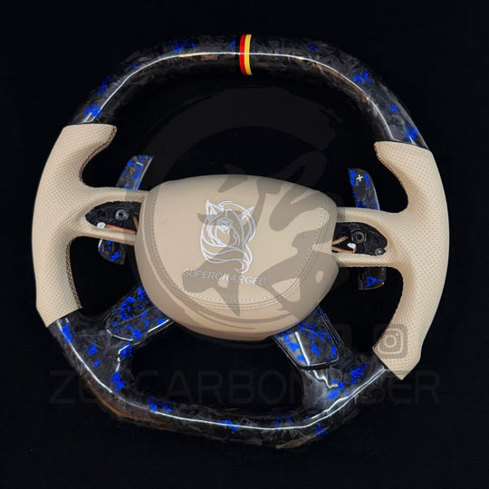 2010-2018 Audi A6/S6/RS6 A7/S7/RS7 A8/S8 Carbon Fiber Steering Wheel - Steering Wheels