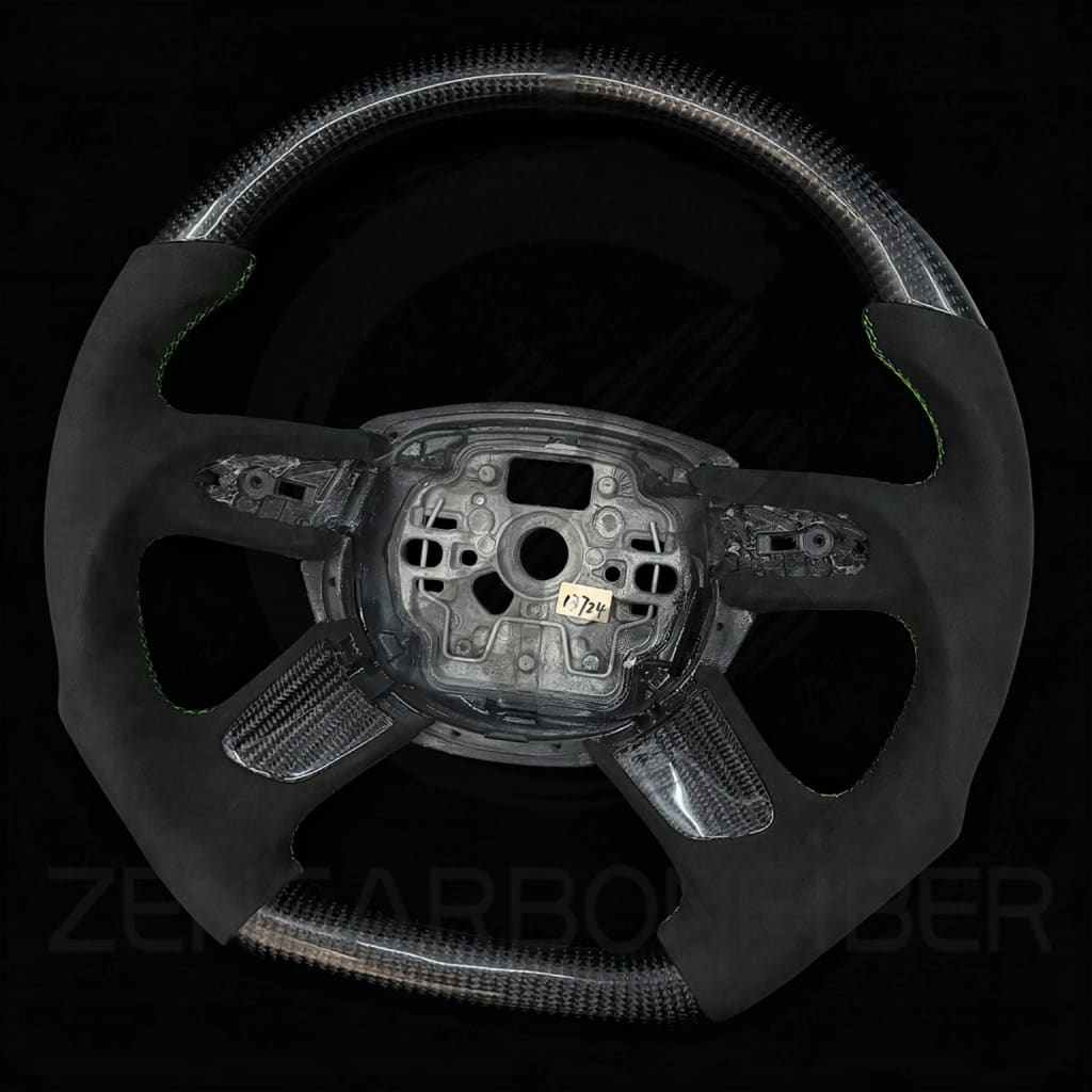 2010-2018 Audi A6/S6/RS6 A7/S7/RS7 A8/S8 Carbon Fiber Steering Wheel - Steering Wheels