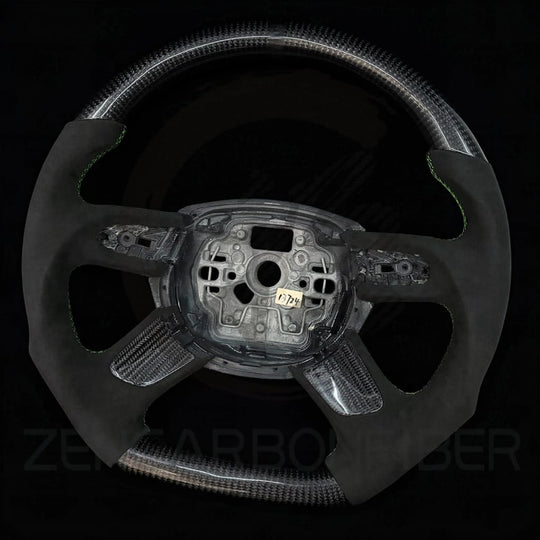2010-2018 Audi A6/S6/RS6 A7/S7/RS7 A8/S8 Carbon Fiber Steering Wheel - Steering Wheels
