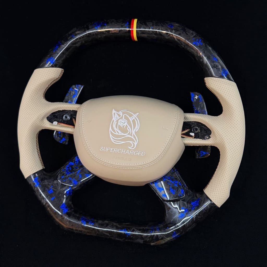 2010-2018 Audi A6/S6/RS6 A7/S7/RS7 A8/S8 Carbon Fiber Steering Wheel - Steering Wheels